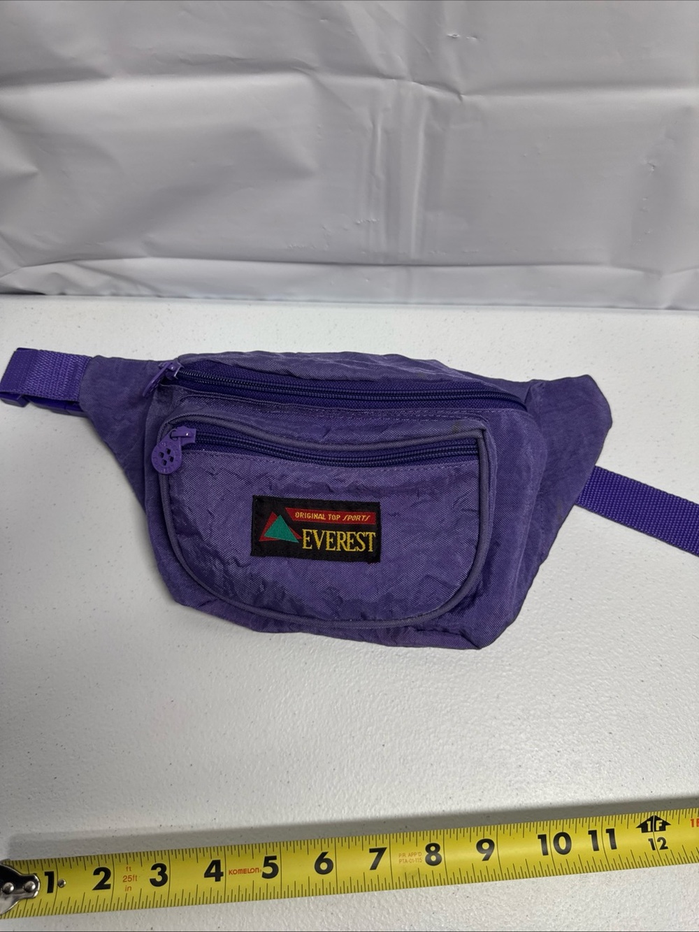 Vintage Everest Purple Purple Fanny Pack